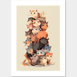 Cats Posters and Art